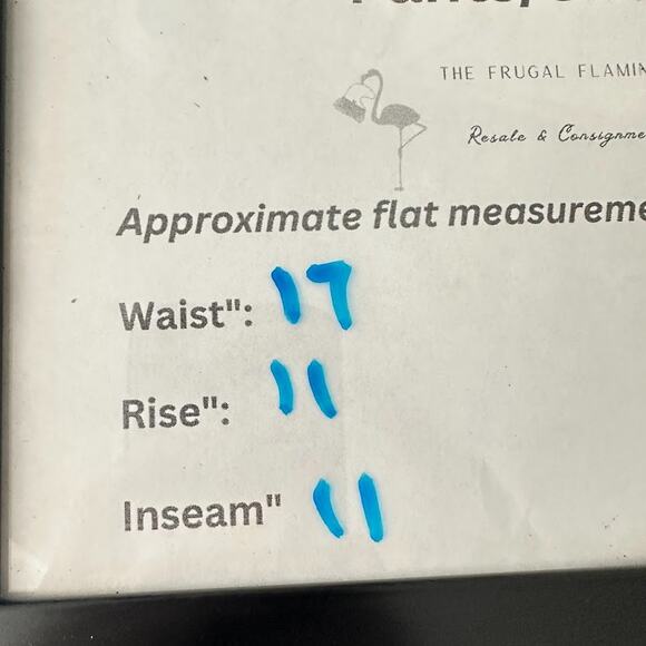 Talbots Chino Shorts 14 Tan Pink Flamingo Print Bermuda 10" Inseam Beach Preppy - Picture 6 of 6